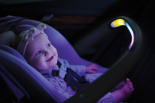 SensorySoothe™ Technology: Unlocking Calm During Rides, Errands, and Outings with Your Baby