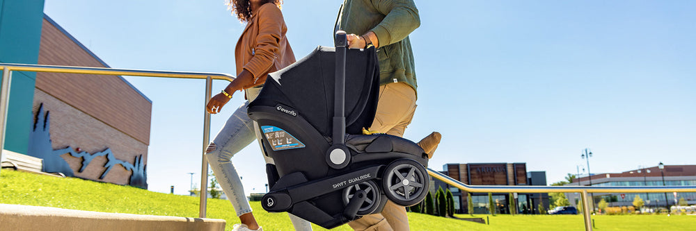 evenflo pivot car seat stroller