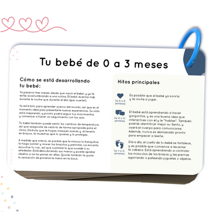 Tarjetas de Actividades de Curious Baby (en Español)