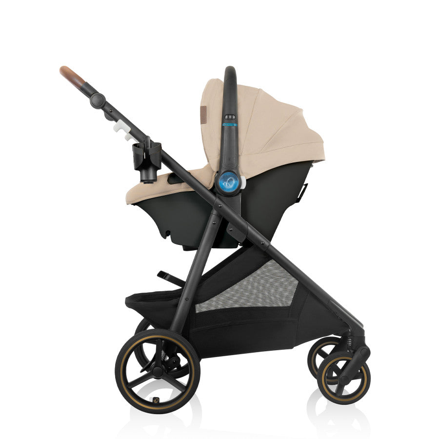 Shyft Intuiti+ Travel System featuring Revolve180 LiteMax NXT with SensorySoothe Green and Gentle