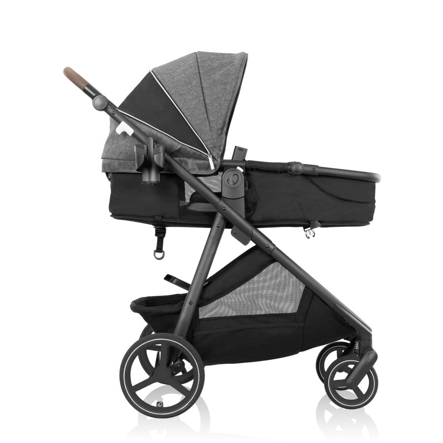 Evenflo Shyft Intuiti+ Travel System featuring Revolve180 LiteMax NXT with SensorySoothe