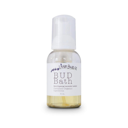 Bud Bath for Baby - Organic Foaming Lavender Cleanser - 8 oz