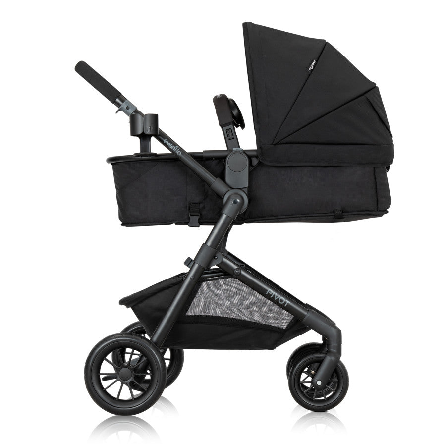 Pivot Modular Travel System with LiteMax Infant Car Seat with Anti-Rebound Bar