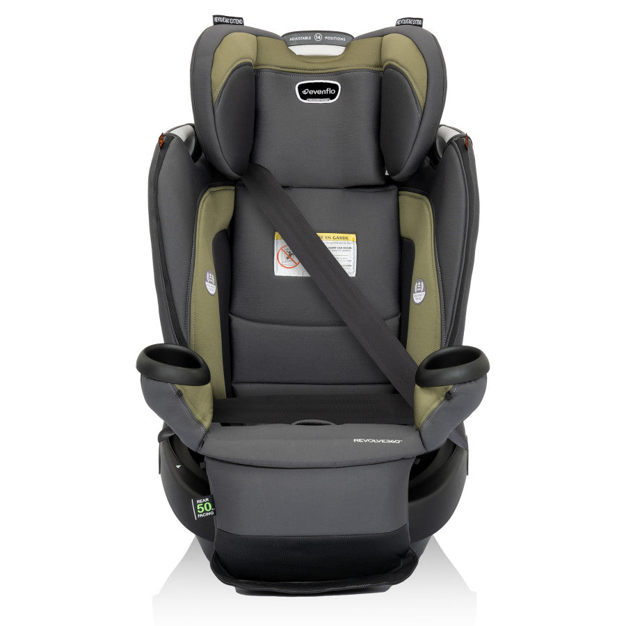 Easy to clean outlet convertible car seat