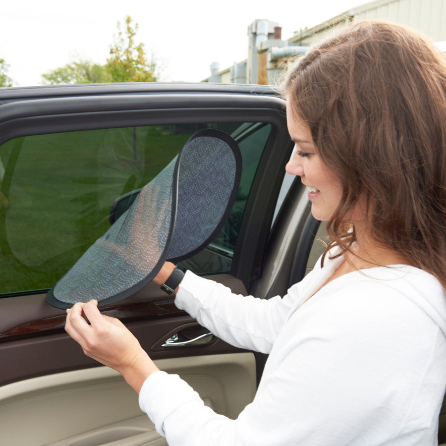 Cling shades store for car windows