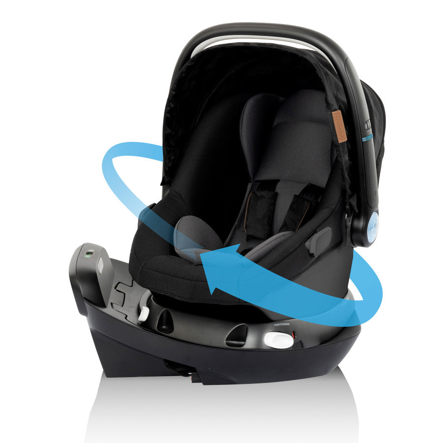 Evenflo Shyft Intuiti+ Travel System featuring Revolve180 LiteMax NXT with SensorySoothe