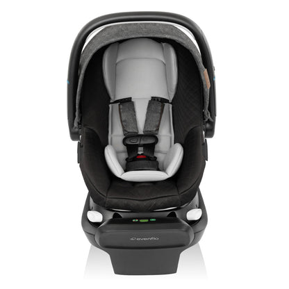 Evenflo Shyft Intuiti+ Travel System featuring Revolve180 LiteMax NXT with SensorySoothe