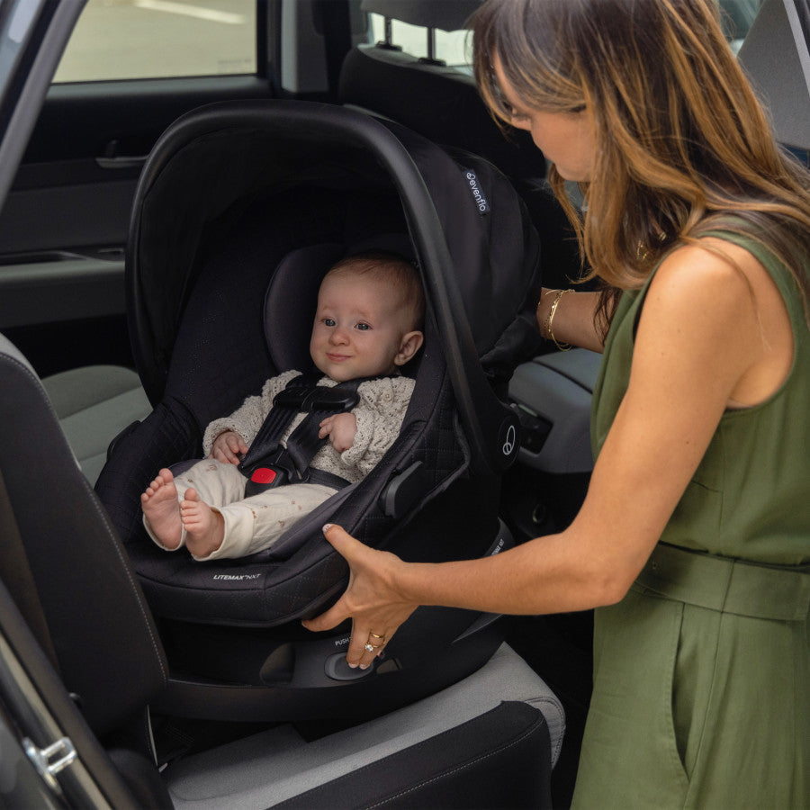 Evenflo Omni Ultra Travel System with Revolve180 LiteMax NXT Rotational Infant Car Seat