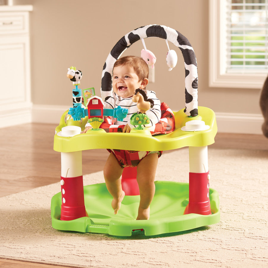 Playful Pastures Bouncing Activity Saucer - Evenflo® Official Site