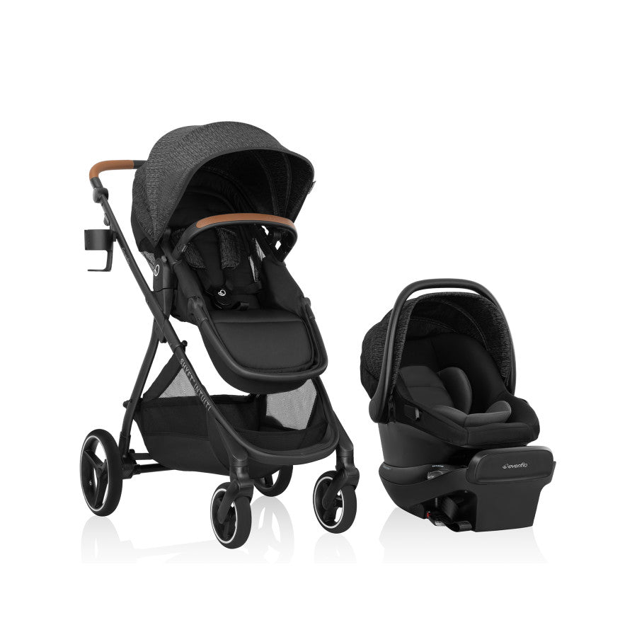 Evenflo Shyft Intuiti Travel System with Revolve180 LiteMax NXT Rotational Infant Car Seat