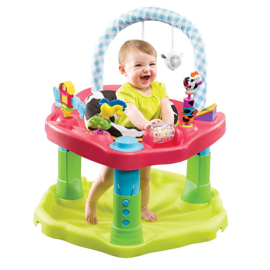 Moovin' & Groovin' Bouncing Activity Saucer - Evenflo® Official Site