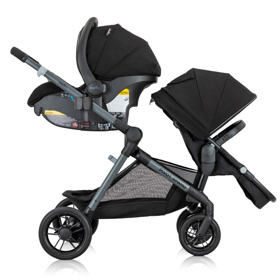 Travel system best sale stroller evenflo