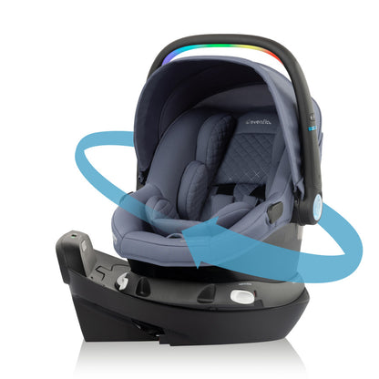 Revolve180 LiteMax NXT Rotational Infant Car Seat with SensorySoothe