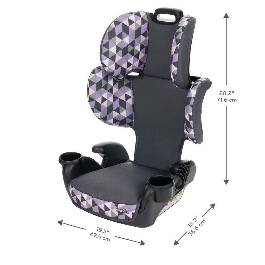 Evenflo big kid sport high back 2025 booster car seat