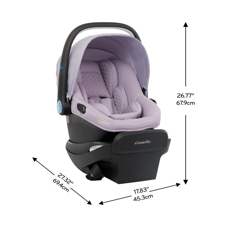 Revolve180 LiteMax NXT Rotational Infant Car Seat with SensorySoothe