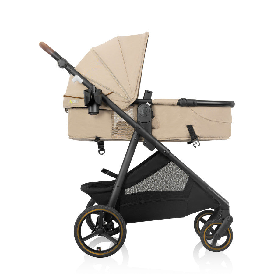 Shyft Intuiti+ Travel System featuring Revolve180 LiteMax NXT with SensorySoothe Green and Gentle