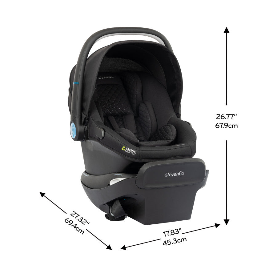 Revolve180 LiteMax NXT Rotational Infant Car Seat with SensorySoothe