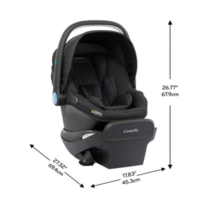 Revolve180 LiteMax NXT Rotational Infant Car Seat with SensorySoothe