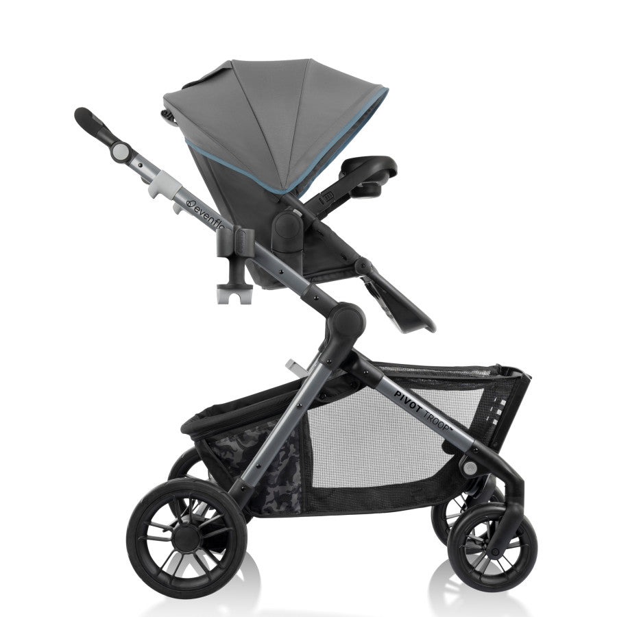 Evenflo round shop trip travel system