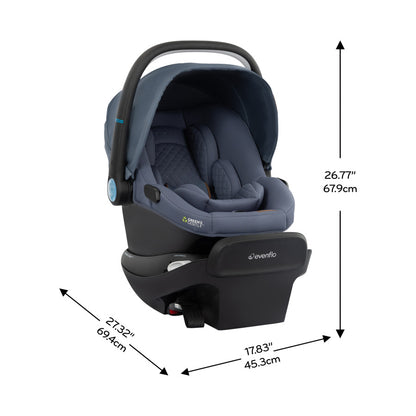 Revolve180 LiteMax NXT Rotational Infant Car Seat with SensorySoothe