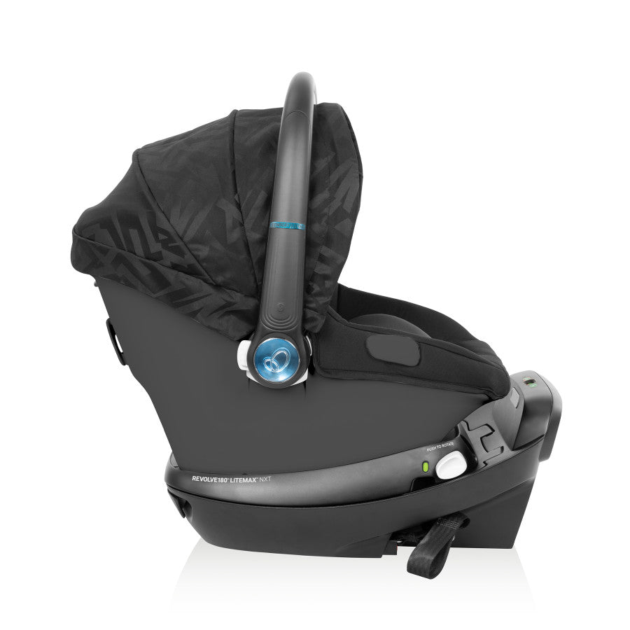 Evenflo Shyft Intuiti+ Travel System featuring Revolve180 LiteMax NXT with SensorySoothe