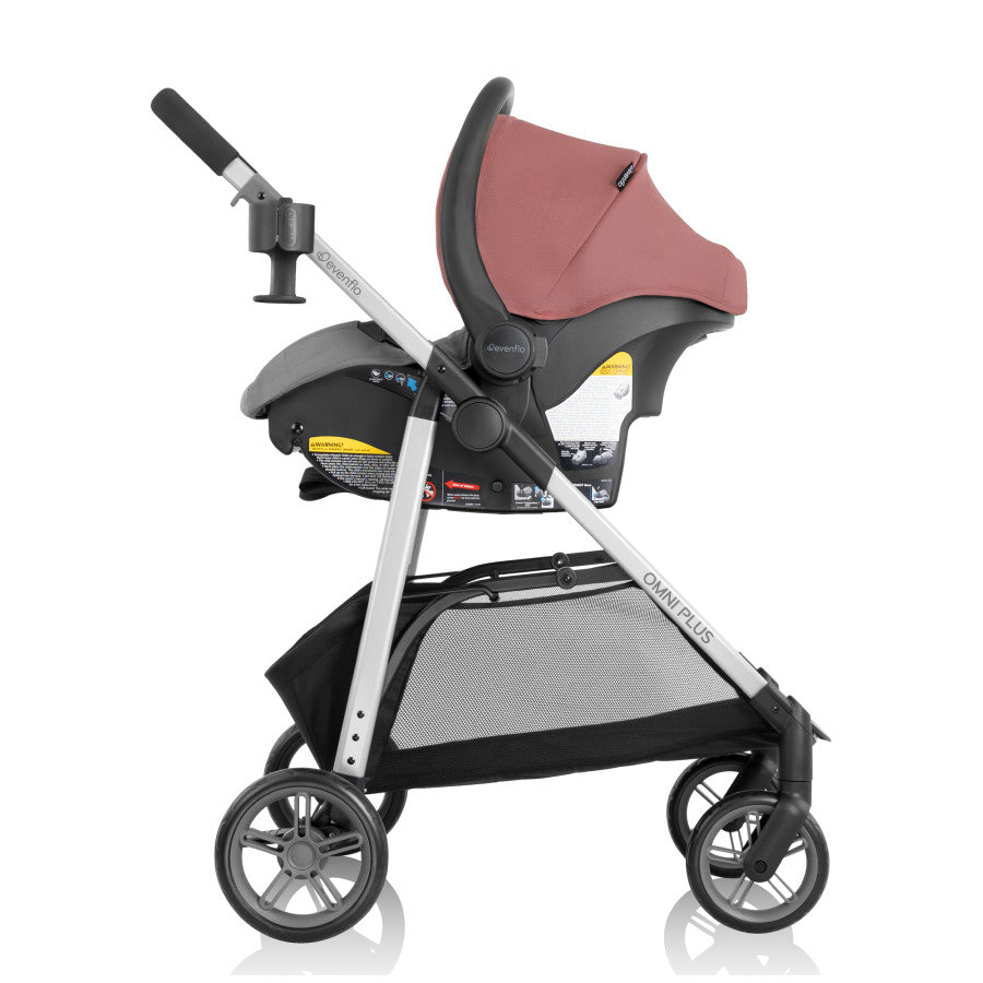 Omni Plus Modular Travel System with LiteMax Sport Rear Facing Infant Car Seat Evenflo Official Site