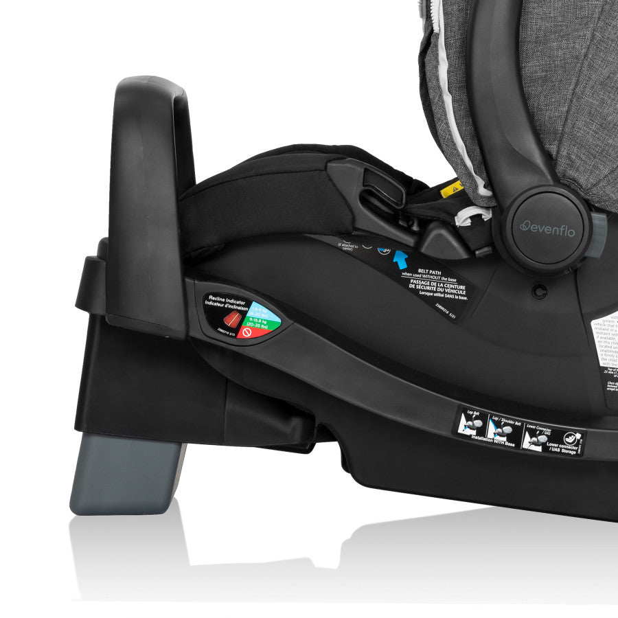 Evenflo car seat store base litemax 35