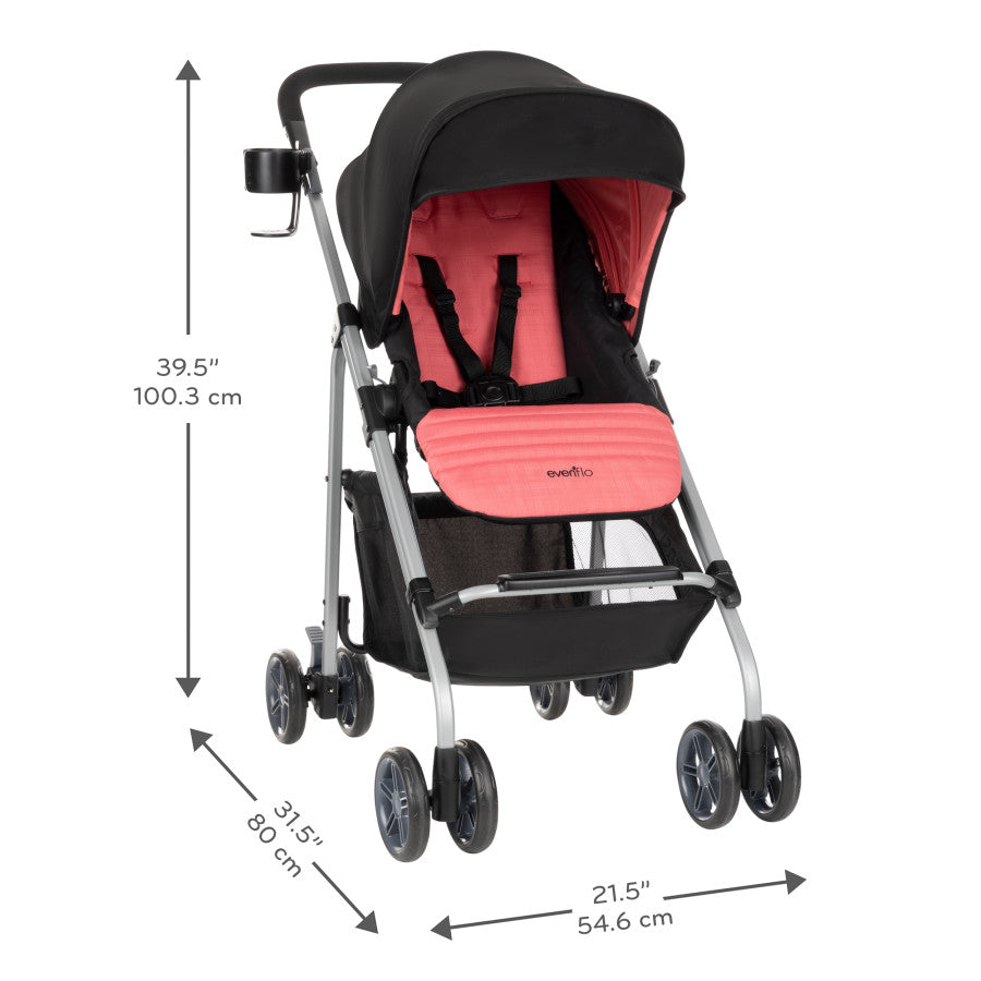 How to fold up evenflo stroller best sale