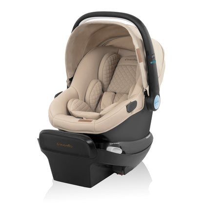 Shyft Intuiti+ Travel System featuring Revolve180 LiteMax NXT with SensorySoothe Green and Gentle