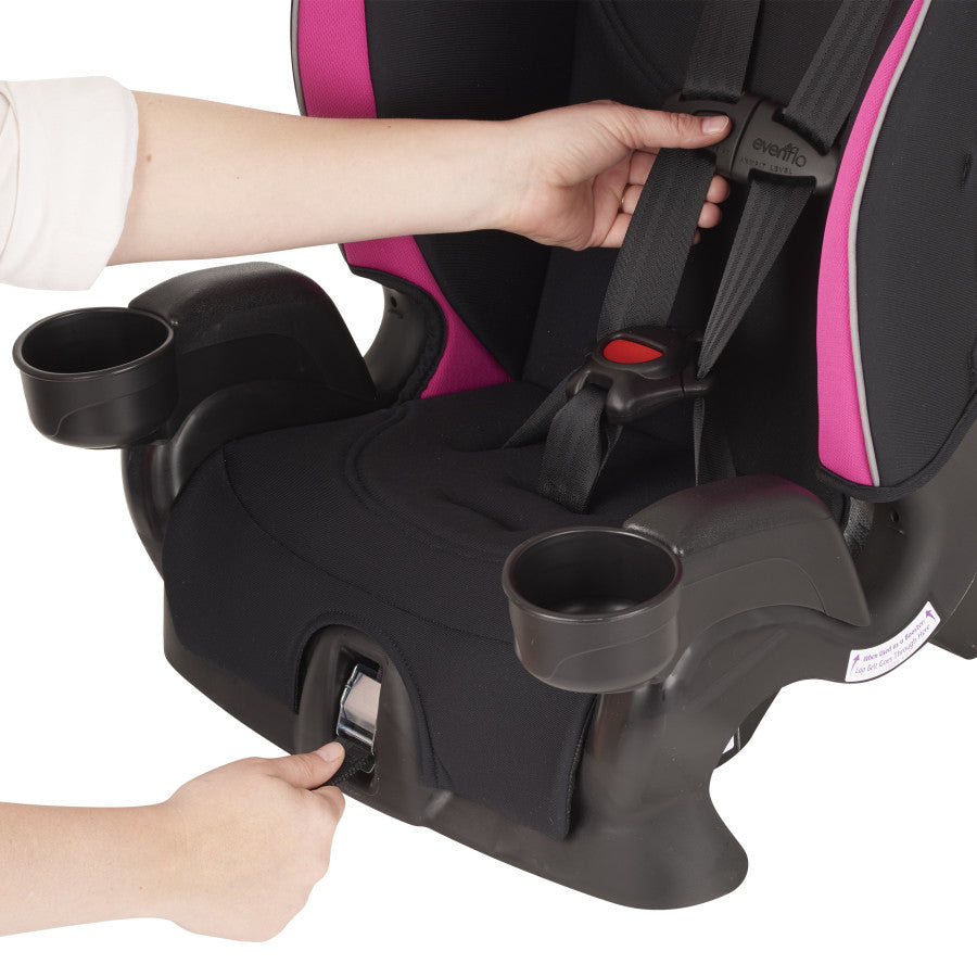 Evenflo 2 in outlet 1 booster seat