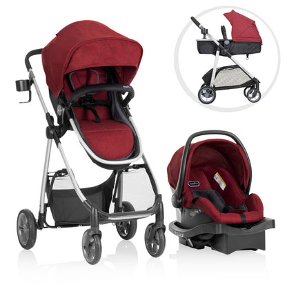 Omni Plus Modular Travel System with LiteMax Sport Rear-Facing Infant Car Seat