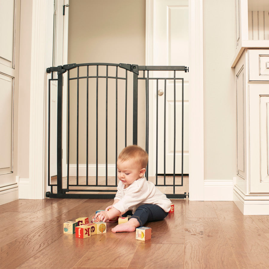Evenflo - Barrière de sécurité pour bébé pour haut d'escalier, champêtre