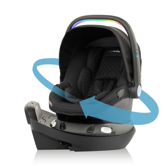 Revolve180 LiteMax NXT Rotational Infant Car Seat with SensorySoothe