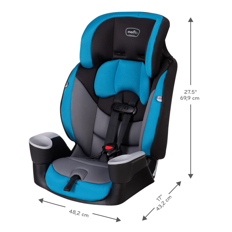 Evenflo maestro 2025 sport dimensions