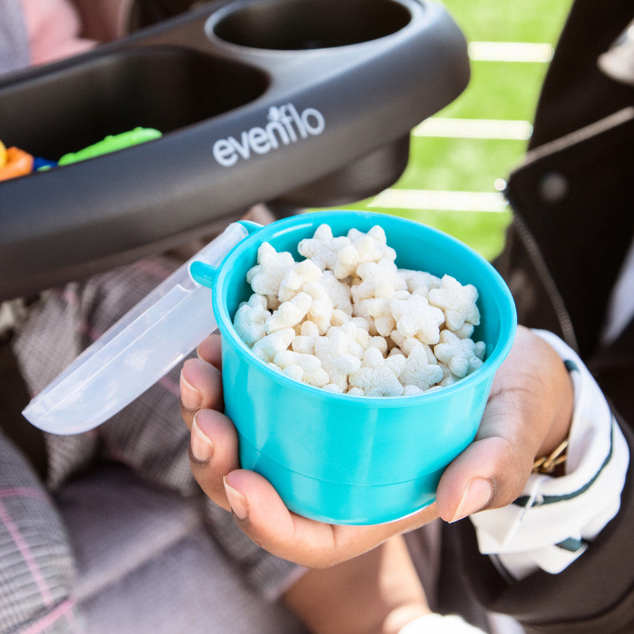 Stroller Snack Tray With Removable Cup  Evenflo® Official Site – Evenflo®  Company, Inc