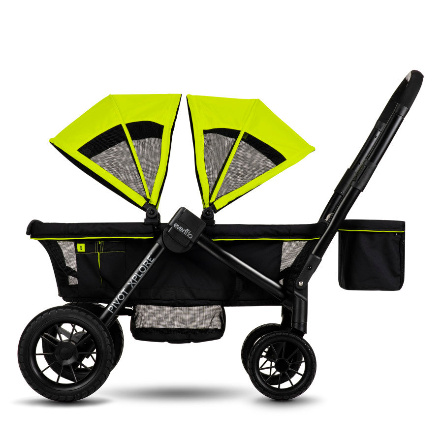 Evenflo pivot store double stroller wagon