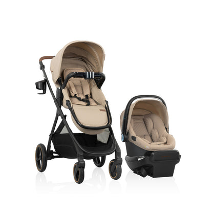 Shyft Intuiti+ Travel System featuring Revolve180 LiteMax NXT with SensorySoothe Green and Gentle