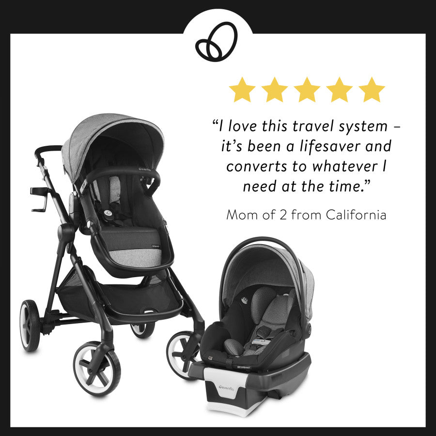 Evenflo gold cheap travel system