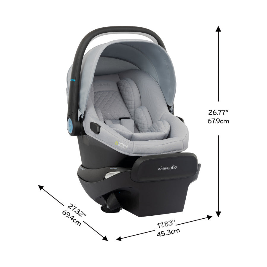 Revolve180 LiteMax NXT Rotational Infant Car Seat with SensorySoothe