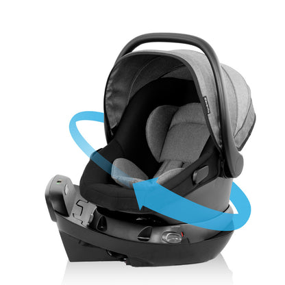 Evenflo Shyft Intuiti Travel System with Revolve180 LiteMax NXT Rotational Infant Car Seat