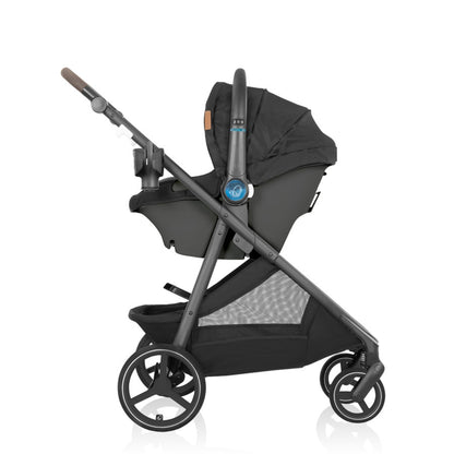 Evenflo Shyft Intuiti+ Travel System featuring Revolve180 LiteMax NXT with SensorySoothe