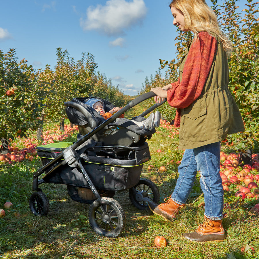 Stroller wagon with infant car seat sale