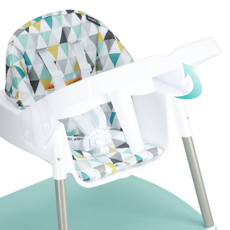 Evenflo 4 in discount 1 high chair poppy