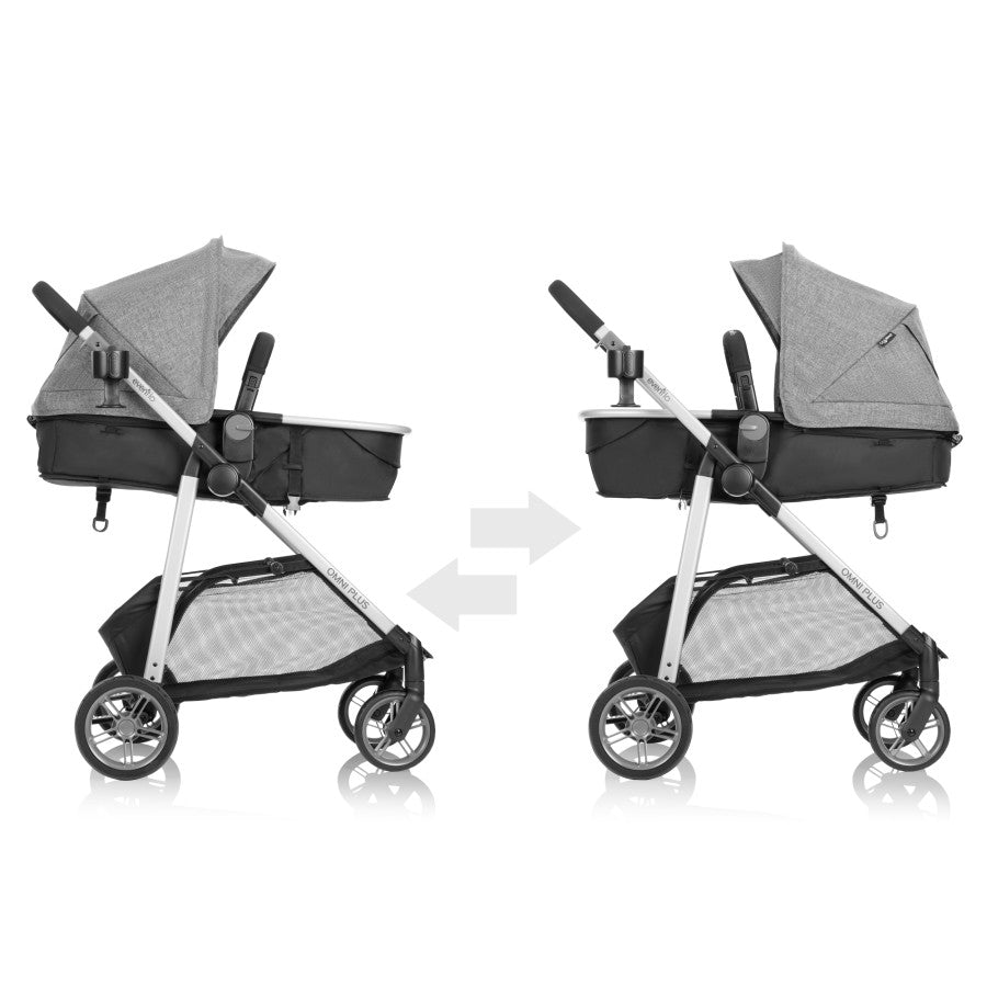 Omni Plus Modular Travel System with LiteMax Sport Rear-Facing Infant Car Seat