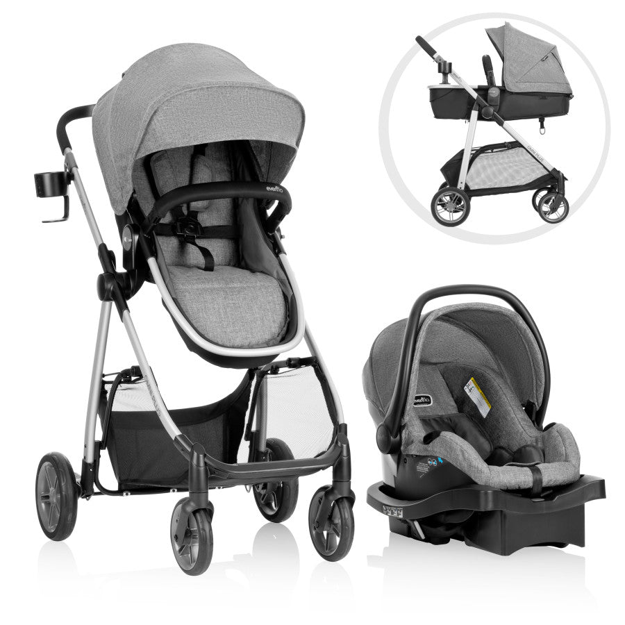 Omni Plus Modular Travel System with LiteMax Sport Rear-Facing Infant Car Seat