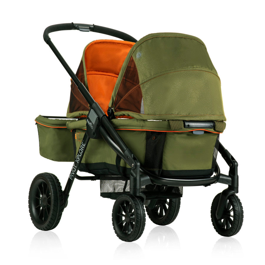 All terrain shop double pram