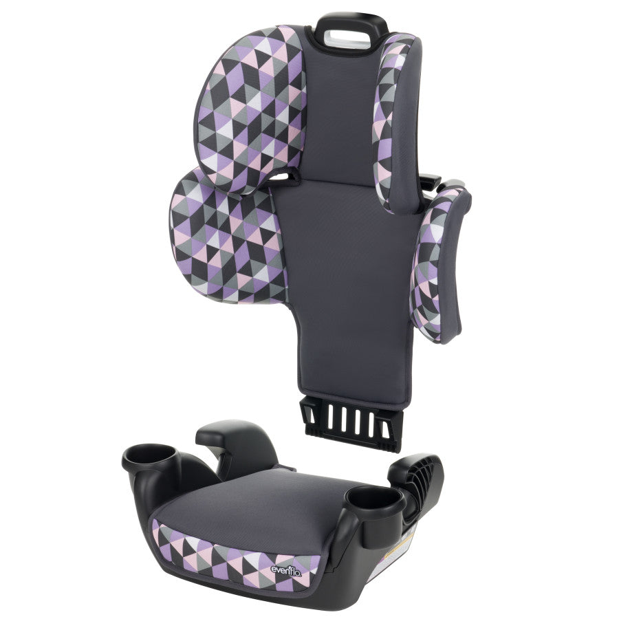 Evenflo backless outlet booster seat installation