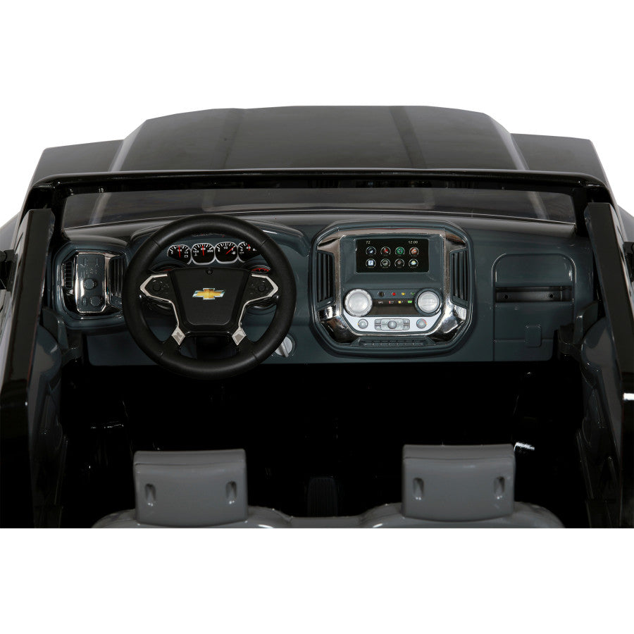 12v chevy best sale silverado ride on