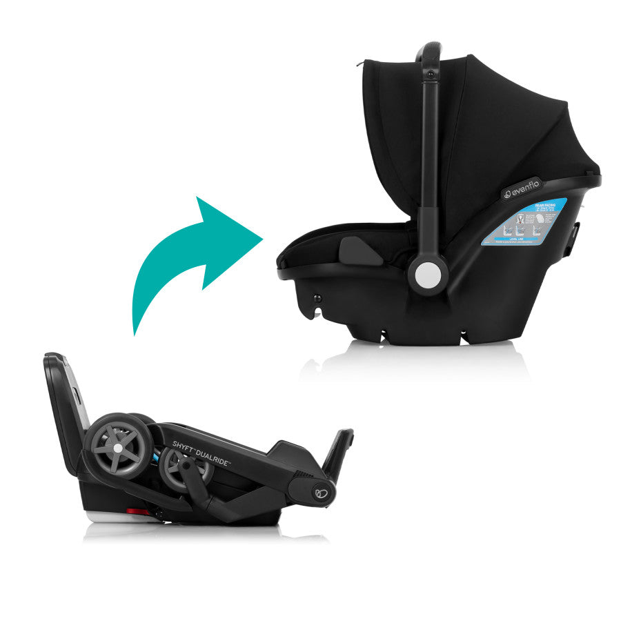 Shyft DualRide Infant Car Seat Stroller Combo - Evenflo® Official Site
