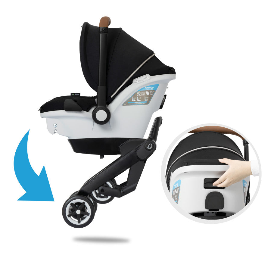 Evenflo car hotsell seat stroller combo